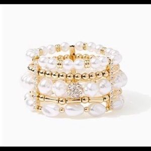 NWT Lilly Pulitzer Kismet stretch bracelet